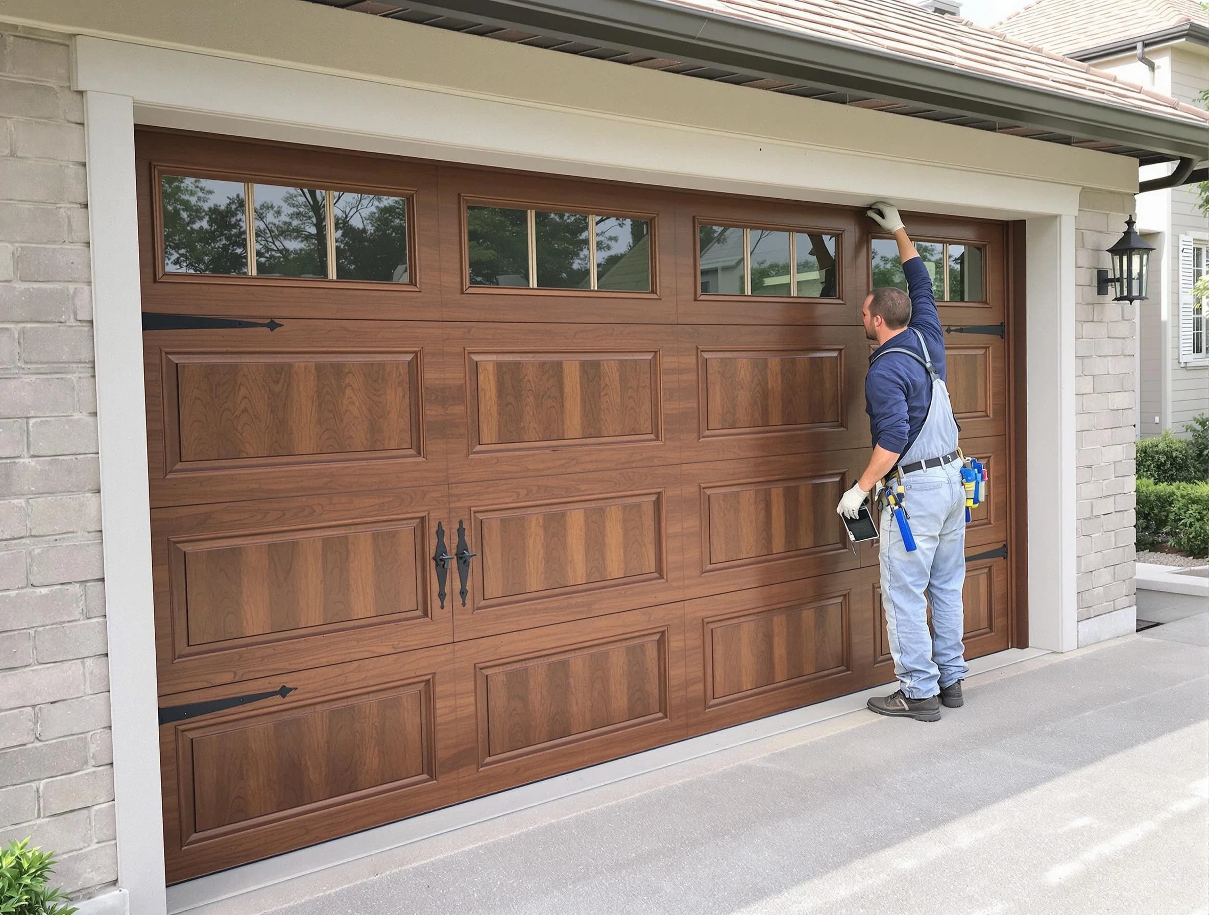 Custom garage door showcase by El Cerro Mission Garage Door Repair in El Cerro Mission