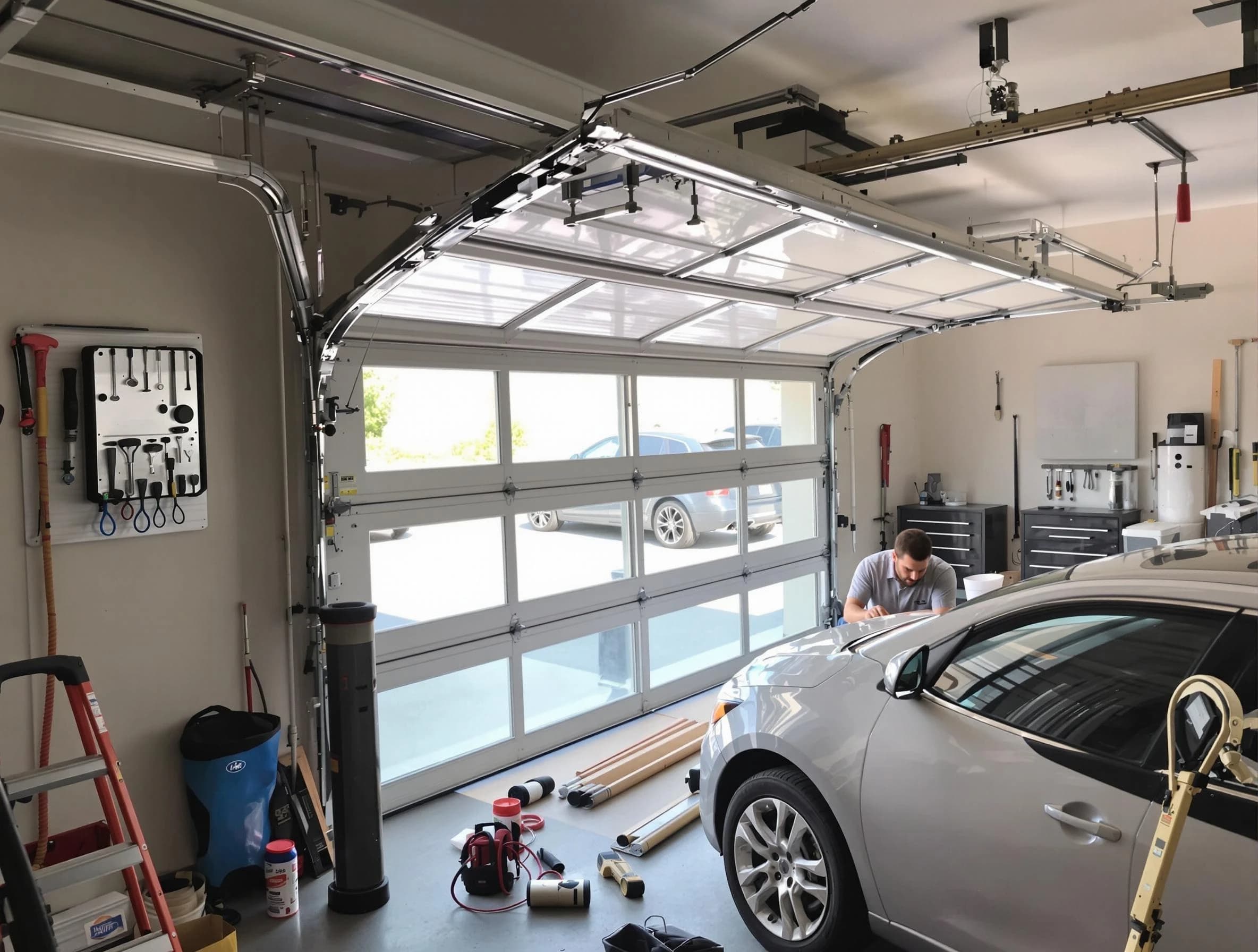 Garage door noise reduction service by El Cerro Mission Garage Door Repair in El Cerro Mission