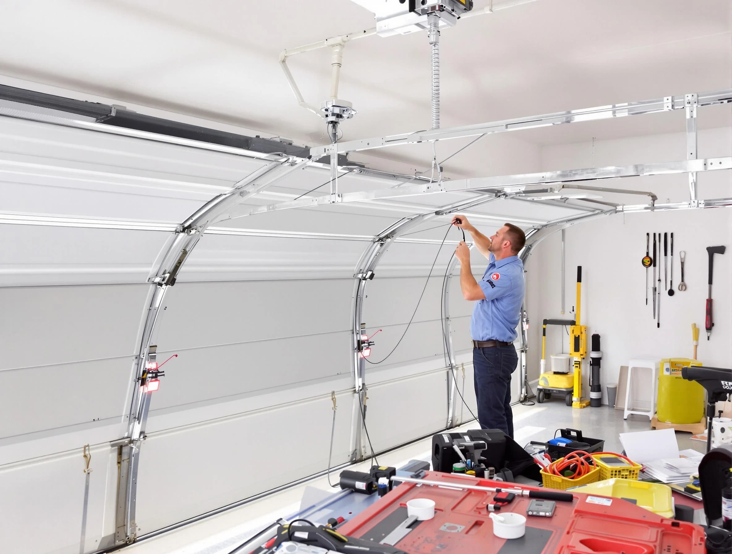 Garage door cable repair service by El Cerro Mission Garage Door Repair in El Cerro Mission