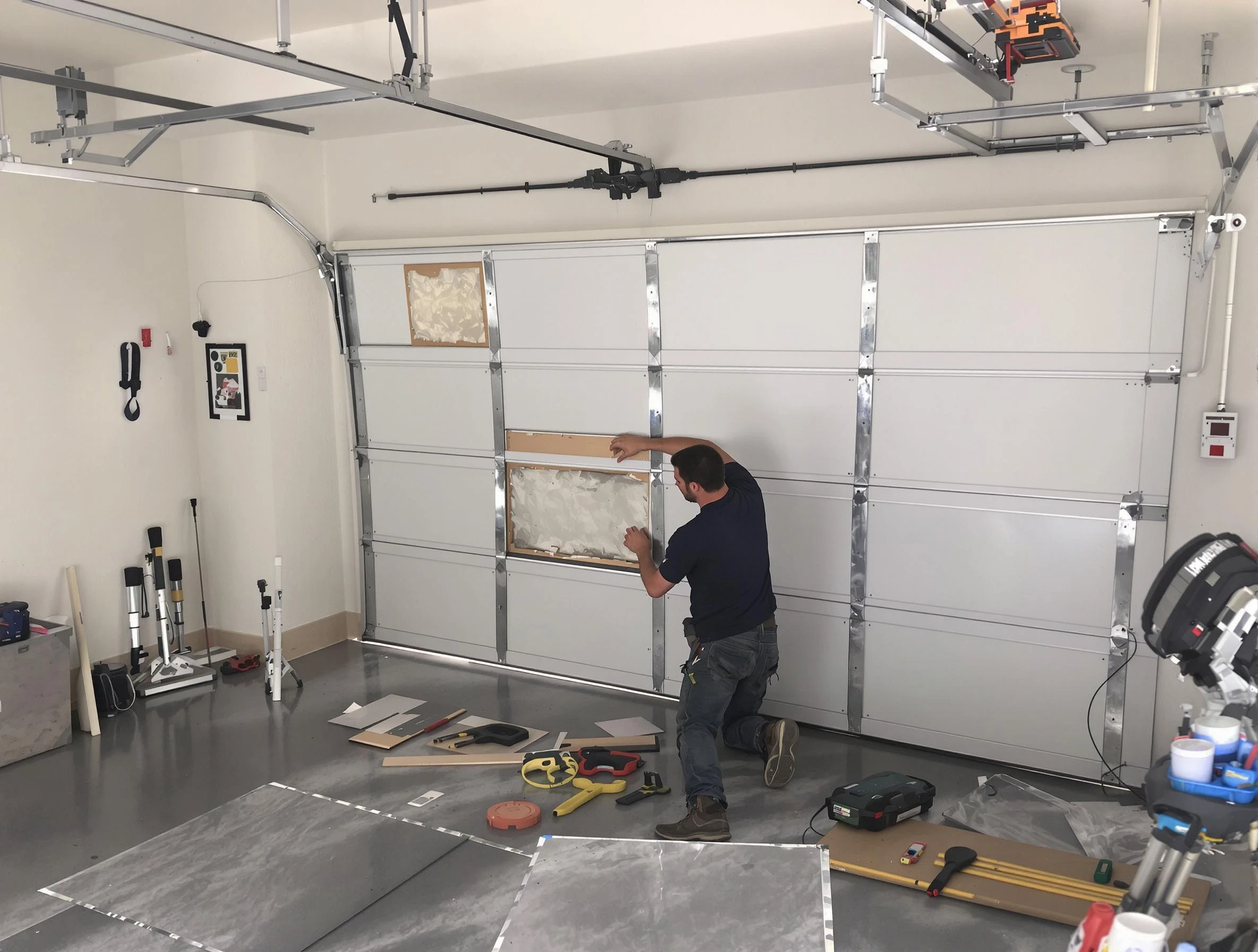 Garage Door Panel Repair in El Cerro Mission