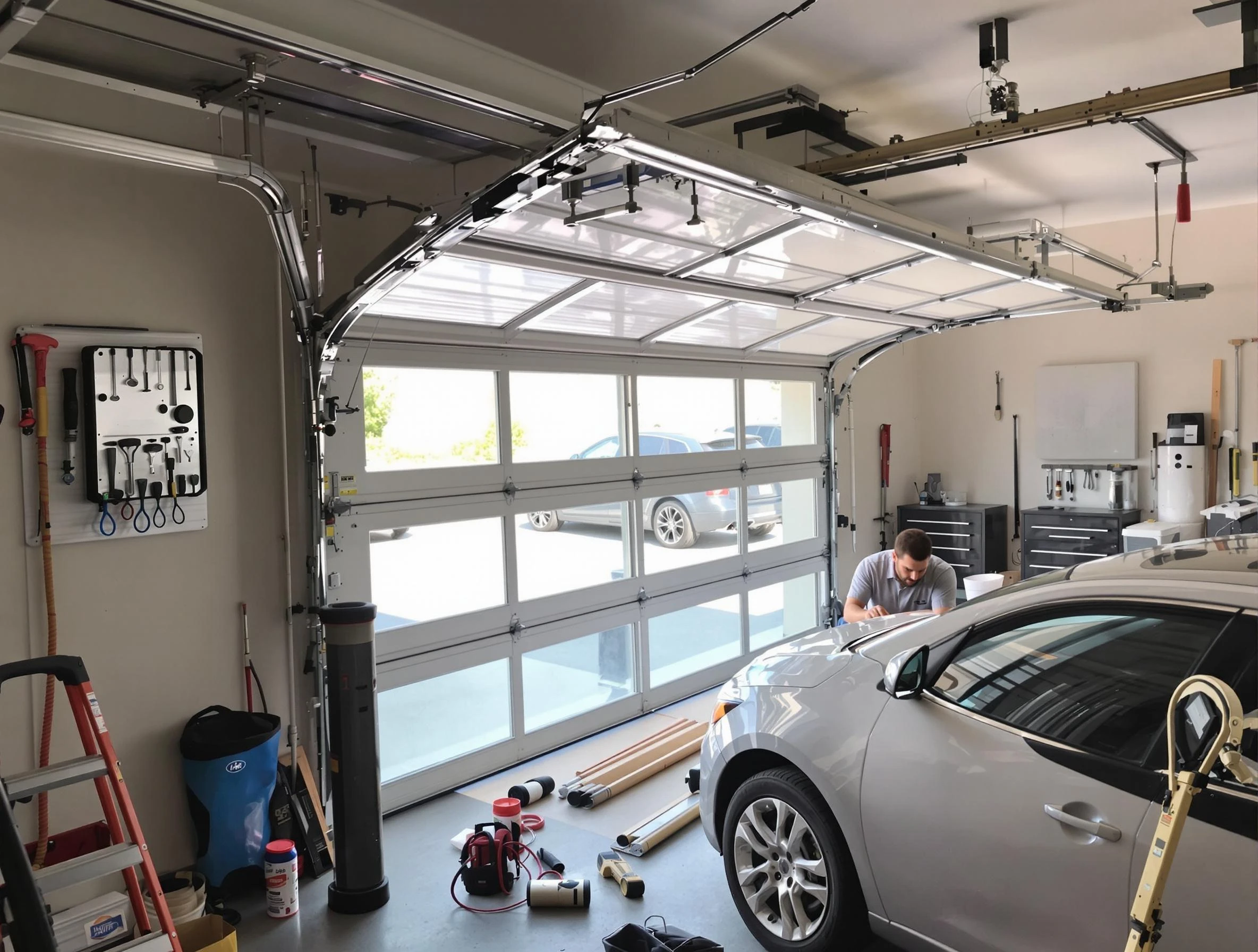 Garage door noise reduction service by El Cerro Mission Garage Door Repair in El Cerro Mission