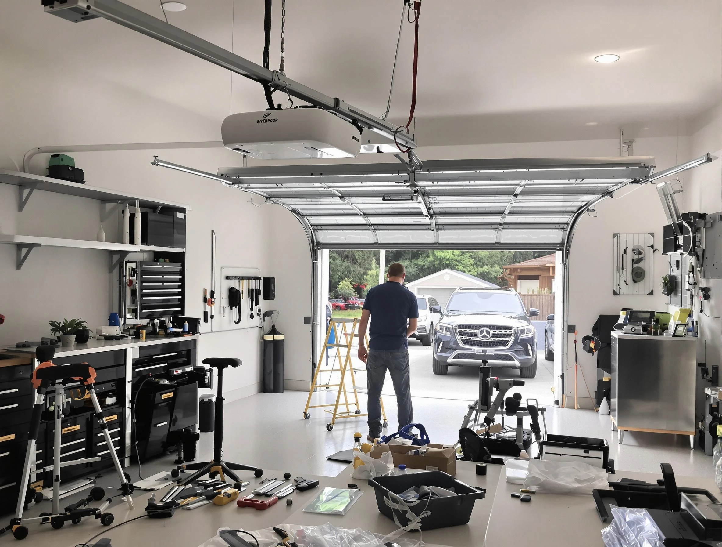 Garage door opener installation by El Cerro Mission Garage Door Repair in El Cerro Mission